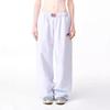 Womens Y2K American Vintage High Waist Wide Leg Sweatpants Gray Streetwear Athletic Pants