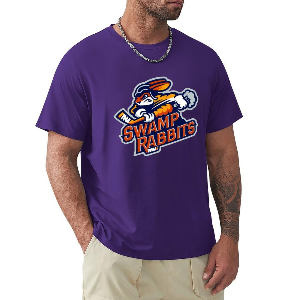 GREENVILLE SWAMP RABBITS T-Shirt Oversized T Shirt Plus Sizes Mens Clothing