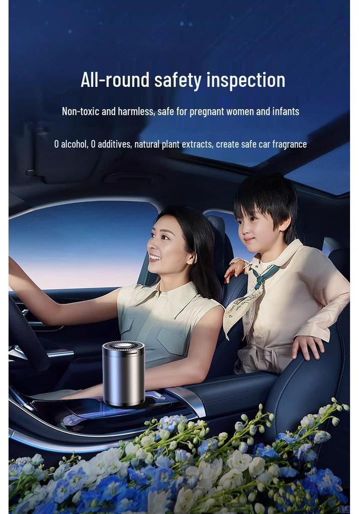 Car Air Freshener Solid Perfume Balm for Men & Women, Long-Lasting High-End Car Deodorizer Ornament