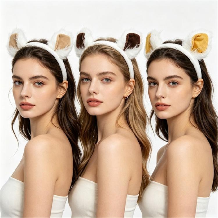 Crystal velutinous Sheep Costume Set With Lamb Ears Band For Halloween Party costume Props For Children Role Play