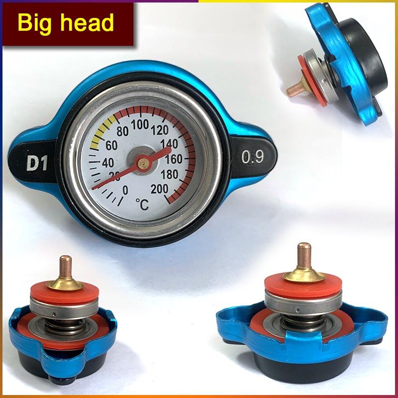 Gauge Radiator Cap For Car Motorcycle Racing refit 0.9/1.1/1.3/1.8bar Small Head and Big Head Tank Cover Thermostatic