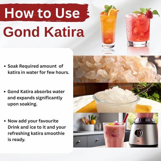 Birju Mahavir Gond Katira - Gomma Tragacanta 100 Gr