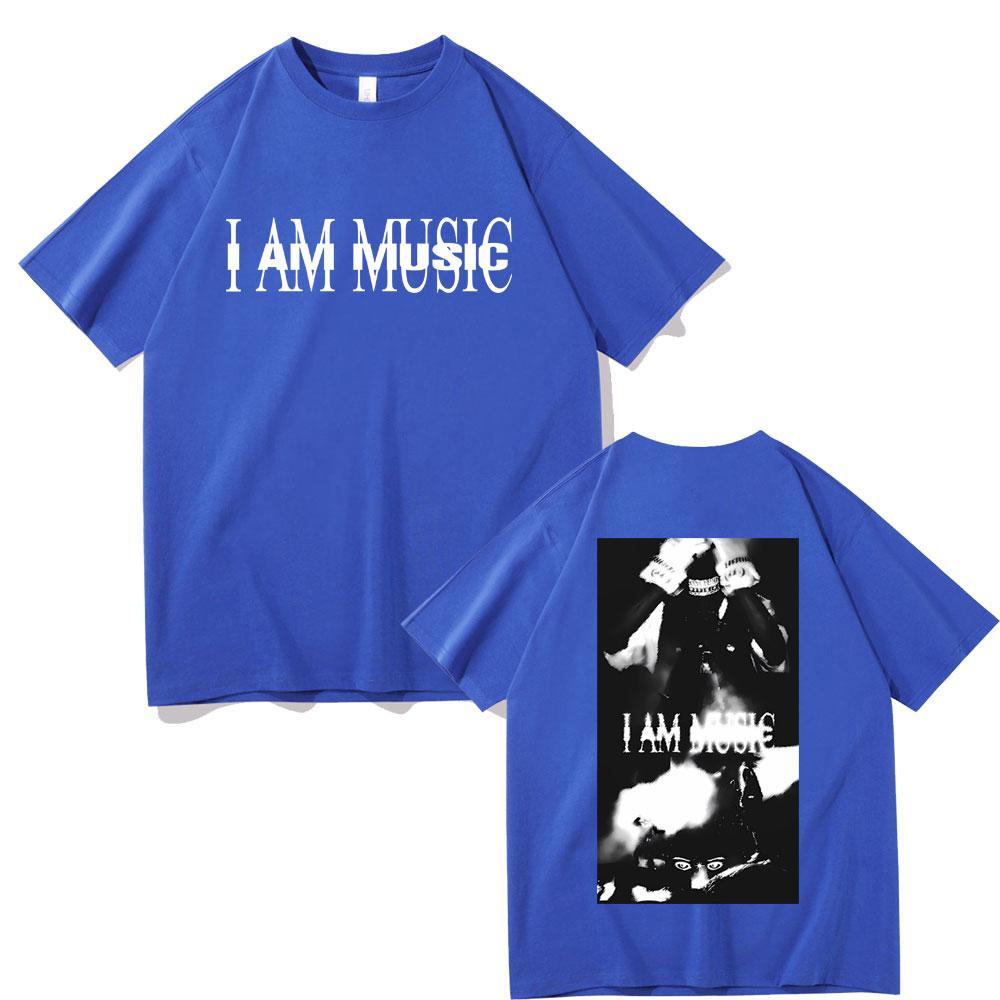Rapper Playboi Carti Soy Música Nuevo Álbum Camiseta con Estampado a Doble Cara para Hombre Merch Opium Camiseta Unisex para Mujer Hip Hop Camisetas Vintage