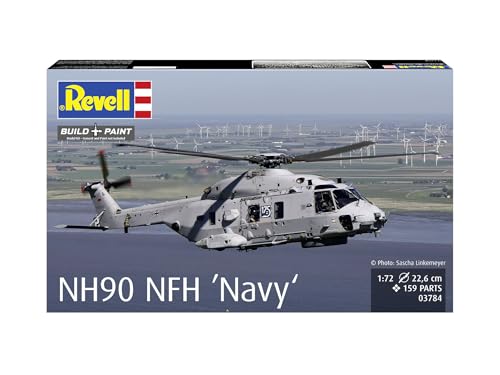 German Revell 1/72 NH90 NFH Navy Plastic Model Kit 03784 (Helicopter)