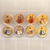 Four ancient beauties of Chinese style, Wang Zhaojun, Yang Guifei, Xi Shi, Diaochan, colorful commemorative medals, coin gifts