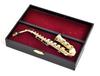 SUNRISE SOUND HOUSE Sunrise Sound House Miniature Instrument Alto Saxophone Gold 1/6