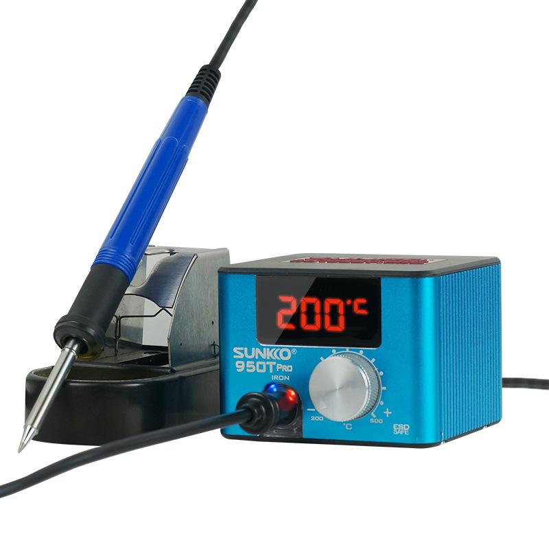 950TPRO Adjustable Temperature Digital Soldering Station - 75W T12 Soldering Iron with Constant Temperature Control 936 Model.