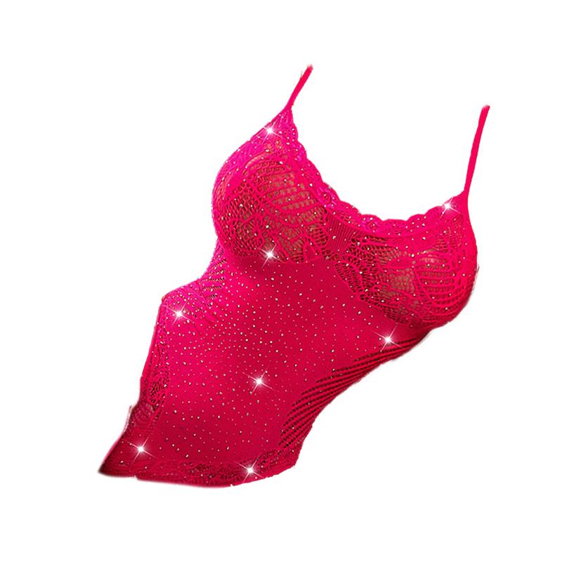 Porno Sexy Lingerie  Fishnet Bodysuits Women Mesh Sexy Lingerie Transparent Jumpsuit Cosplay Costume