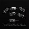 Mini Flashing Colored Light Strip with Hanging Hole for Holiday Decoration