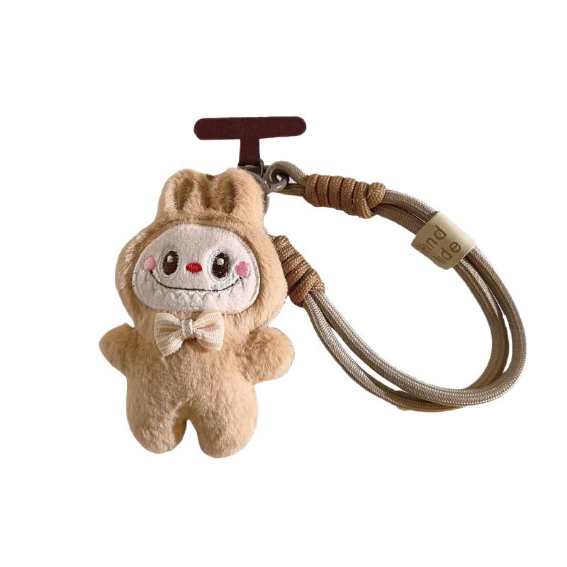 Puppenanhänger, Rucksackanhänger, Damenhandtaschenanhänger, Handyhüllenanhänger.