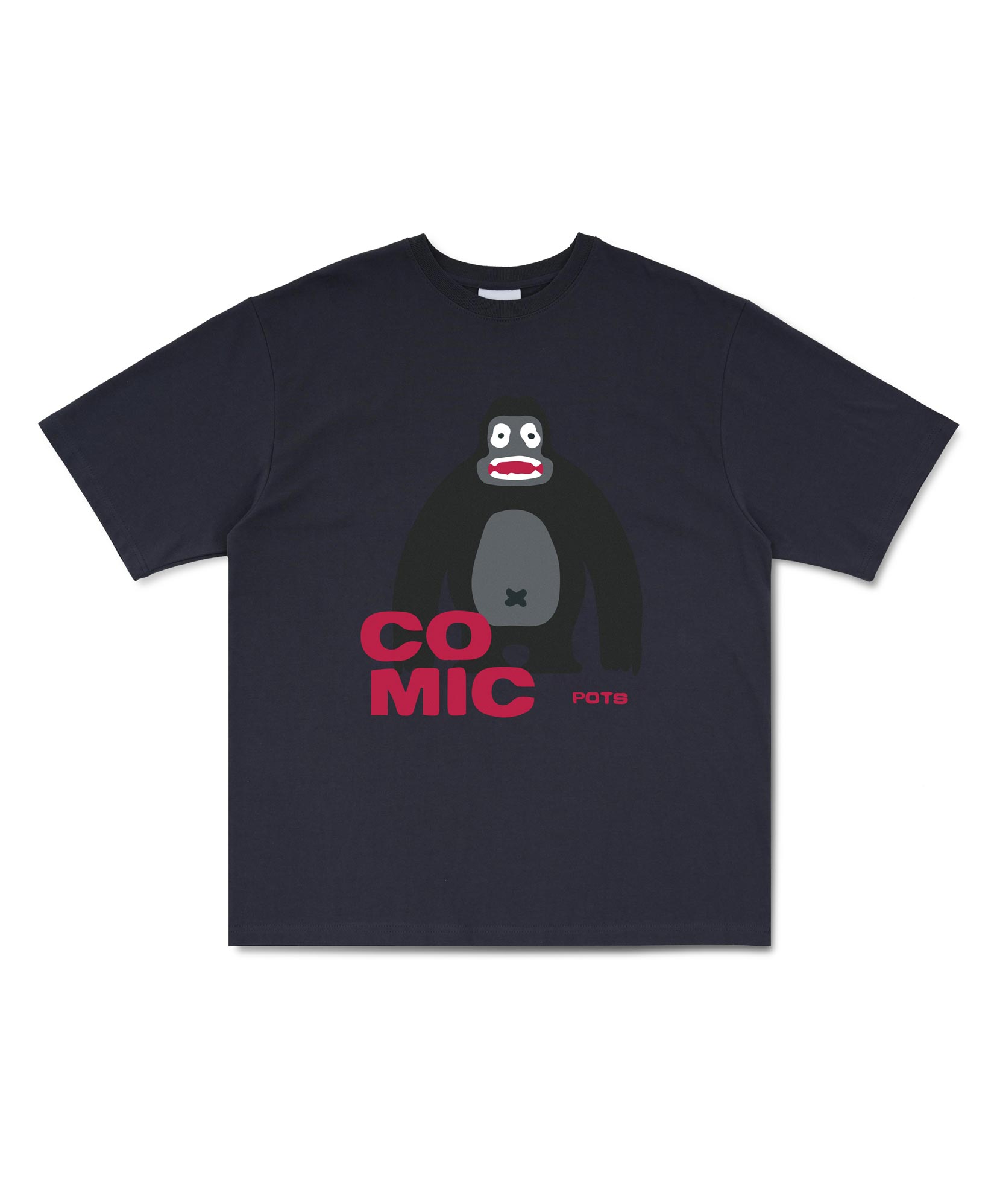 Perts Gorilla Tee [Chacoal] Chacoal/3