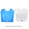 5-15L Drinking Water Bucket Driving Pure Water Tank Water Storage Carrier with Faucet for Outdoor Camping Cooking Picnic Hiking