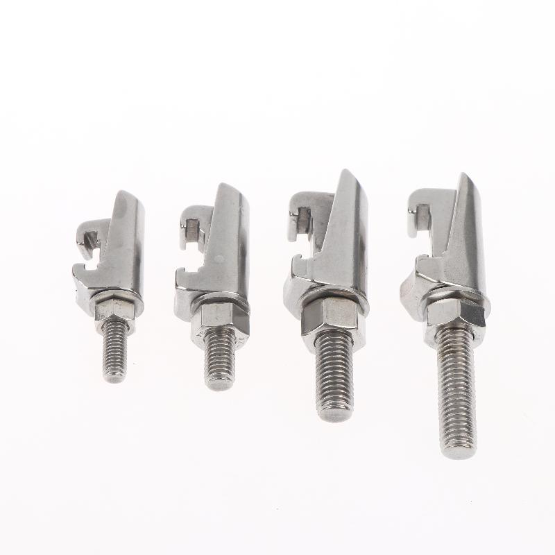 M8 M10 M12 ISO Vacuum Flange Clamp Stainless Steel Double Claw Fastener for Laboratory Instruments