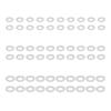 Pack Of 60 Nylon Washers Furniture Assembly Parts White Sturdy Spacers For DIY Projects And Professional Repairs