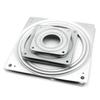 Inch Metal Furniture Hardware Display Stand Ball Bearing Swivel Plate Free Rotating Lazy Susan