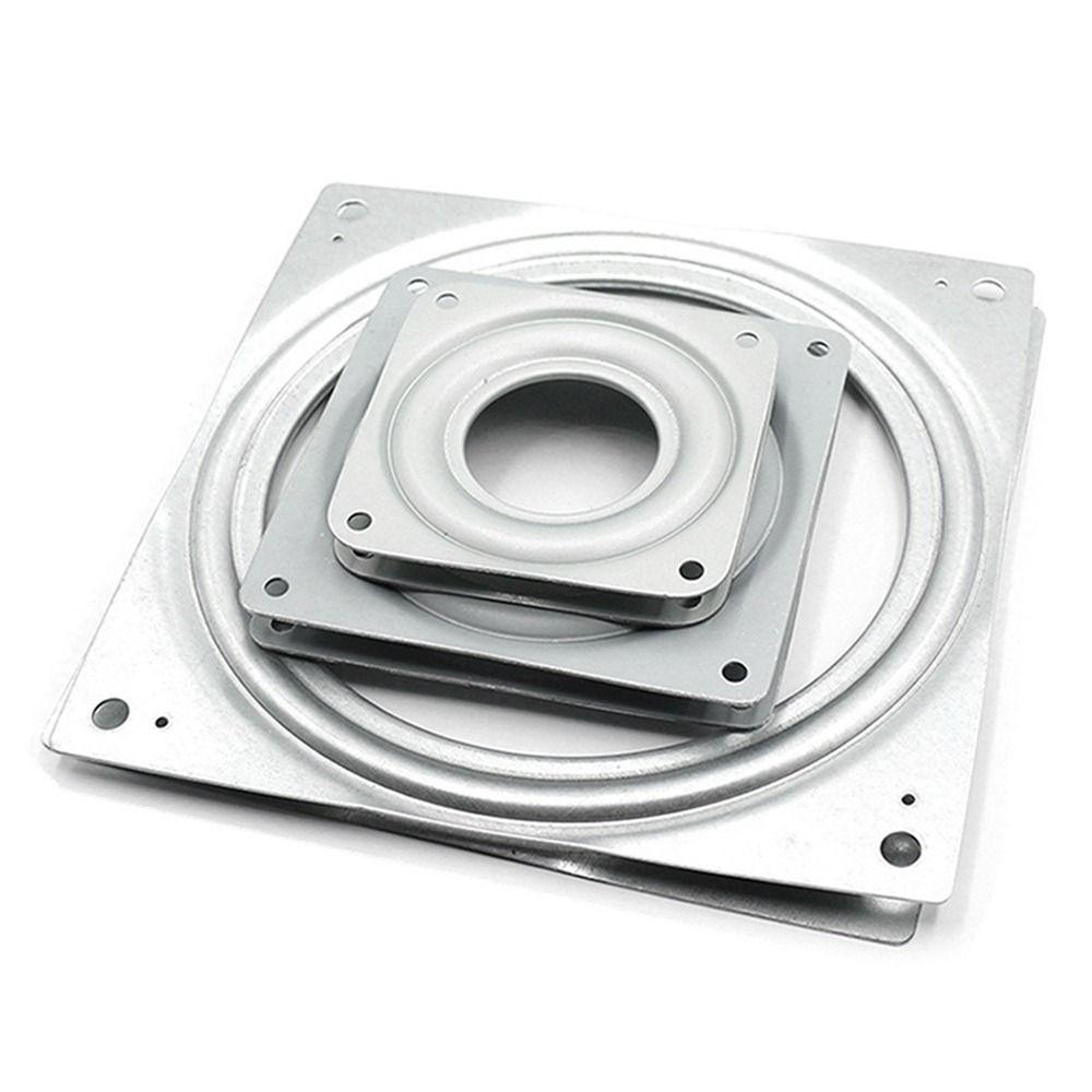Inch Metal Furniture Hardware Display Stand Ball Bearing Swivel Plate Free Rotating Lazy Susan