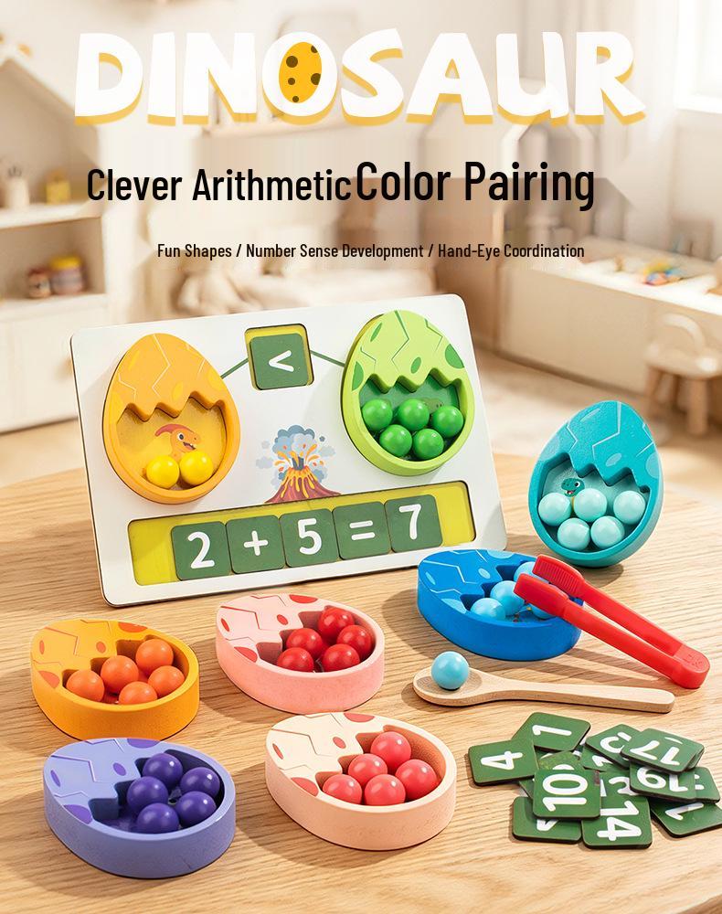Wooden Early Education Math Learning Board for Kids
