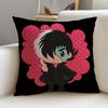 Classic BBlack JackS Cushion Cover Breathable and skinfriendly linen pillowcase square removable and washable cushion