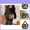 Adorable Japanese Style Kids Shoulder Bag With Cute Cartoon Design And Trendy Leopard Print