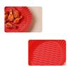 Silicone Air Fryer Liner with Handles Round Foldable Mats for Baking Frying Steaming Food-Grade Non-Stick Heat-Resistant Baking Tray
