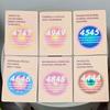 Oracle des Nombres Angéliques, Jeu de 50 Cartes dans une Boîte en Étain & Guide, Cartes d'Affirmation Angéliques Spirituelles 11.5*8cm