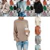 Stylish Winter Women's High Neck Pullover Long Sleeve Sweater For Ultimate Warmth