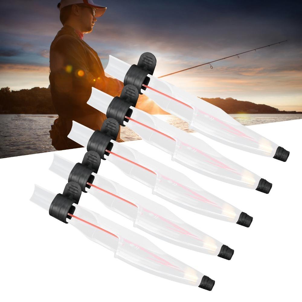 5PCS PVC Fishing Rod Tip Cap 3 Sizes Telescopic Fishing Rod Cap Rod Top Cover Fishing Accessories
