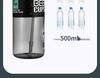 Large Capacity Outdoor Sports Water Bottle with Straw for Students