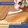 Clear PVC Table Mat: Waterproof, Heat-Resistant, Oil-Proof, Anti-Scald, Wash-Free, and Stain-Resistant
