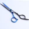 Professional Hair Cutting Scissors Set Straight Thinning Shears Salon Barber Kit Black Gold Blue Purple