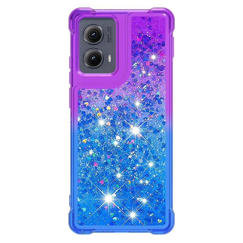 

Чехол Edge 5G 2024 для Fundas Motorola Edge 2024 Cover Bling Glitter Dynamic Liquid Case для Moto Edge2024 5G Phone Cases Etui Moto Edge 5G 2024