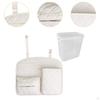 Premium Leather Organizer with Detachable Trash Phone Holder