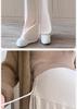 2025 New Style Maternity Drawstring Wide-Leg Pants for Spring & Autumn - Petite Casual Wear