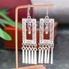 New Design Cicada Drop Earrings for Women Ethnic Alloy Insect Pendants Dangle Earrings Girls Cute Party Jewelry Gifts