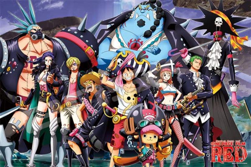

Jigsaw Puzzle ONE PIECE FILM RED Straw Hat Crew (BATTLE) 1000 Piece (1000-590)