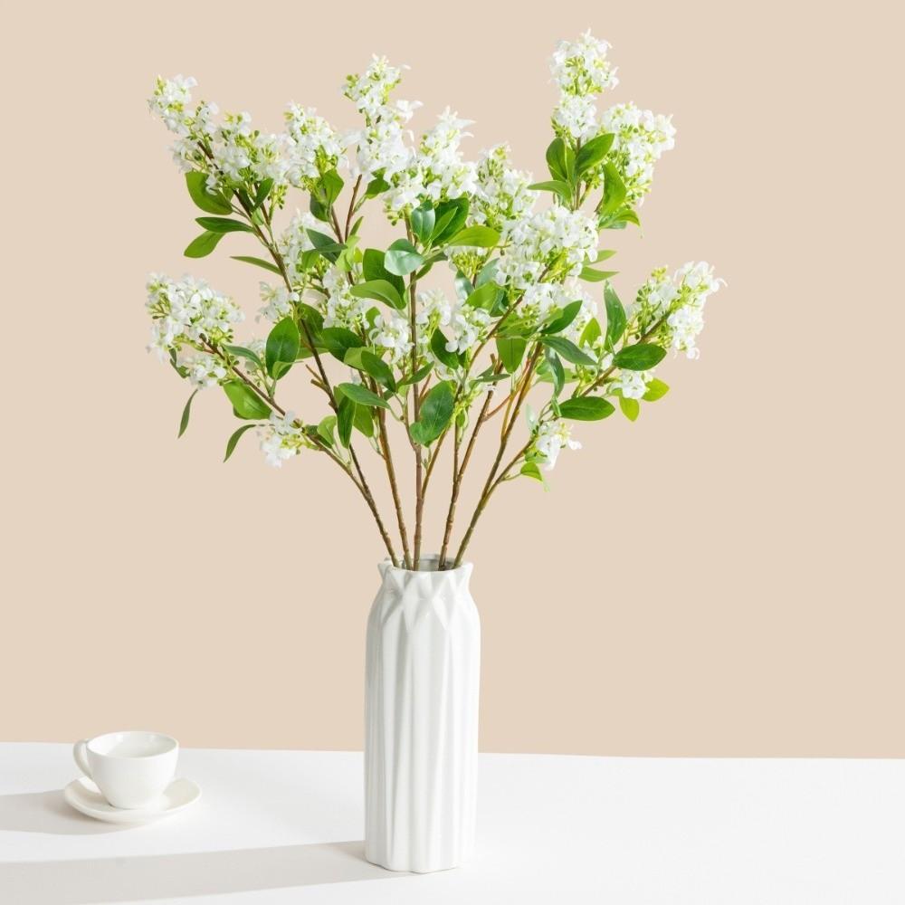 DIY Artificial Lilac Flower Bouquet Lilac Flower Photography Props New Garden Bonsai  Home Decor