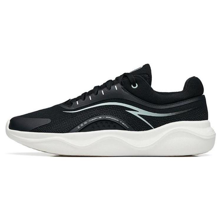 

New Anta Shenxi Cushioning Slip Resistant And Abrasion Resistant Low Top Training Shoes Men s Black White 112247716-5 43