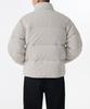 Musinsa Standard Corduroy Down Puffer Short Padded Jacket [Dusty Cream]