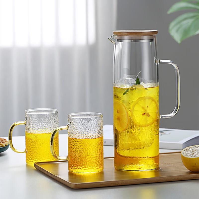 Heat-Resistant Glass Cold Water Pitcher