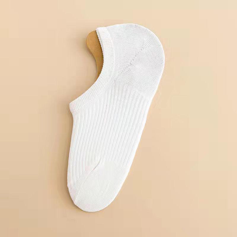 Dopamine Boat Socks: Non-Slip, Solid Color, No Heel, Low-Cut, Lightweight Summer Socks