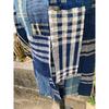 Used B38 Boro Stole Indigo Dye Patchwork Sewing Sashiko Old Fabric Remake