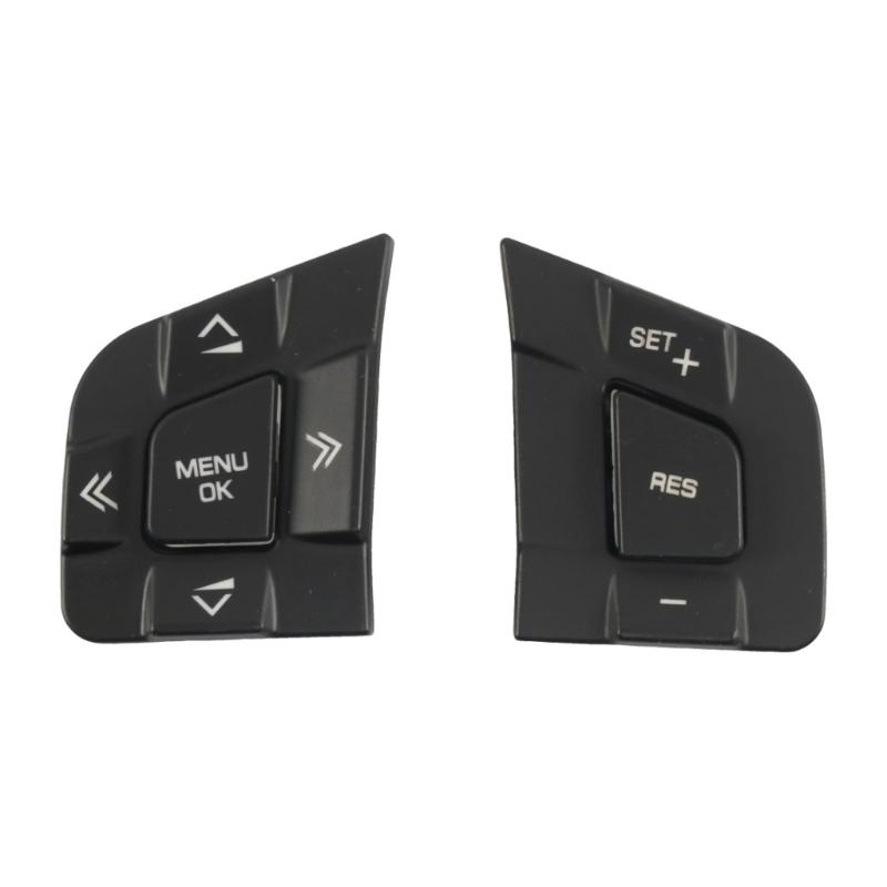 Ergonomisches Design Lenkradschalter Tastenabdeckung Gehäuse LR095537 LR095540 Anti-Rutsch-Strukturierte Oberflächen Ersatzteil
