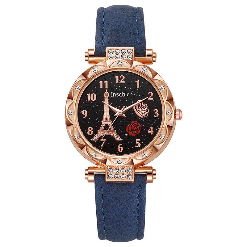 Fashionable decorative watch Korean Style Simple Casual Women's Watch Gift Fashion Personality Gift Small and Exquisite Women's Quartz Watch