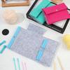 Mini Felt Circular Knitting Needle Case Crochet Needle Storage Bag Portable Handbag Organizer for Knitting Tools Accessories