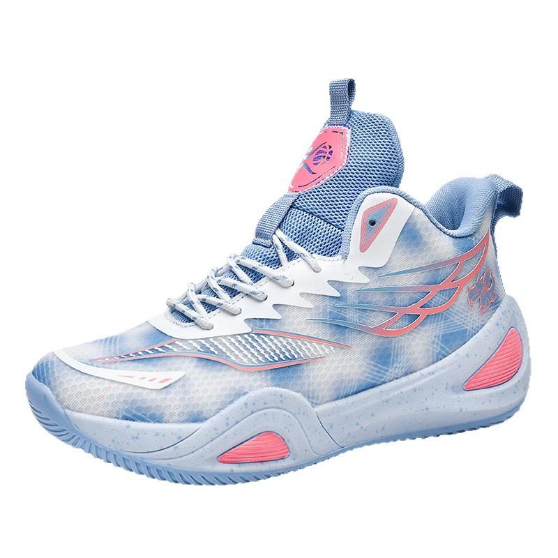 880 Men's Women's Shoes Basketball Low Top Mesh Surface Anti Slip Mandarin Duck Color Matching Fashionable Training Sports Trendy