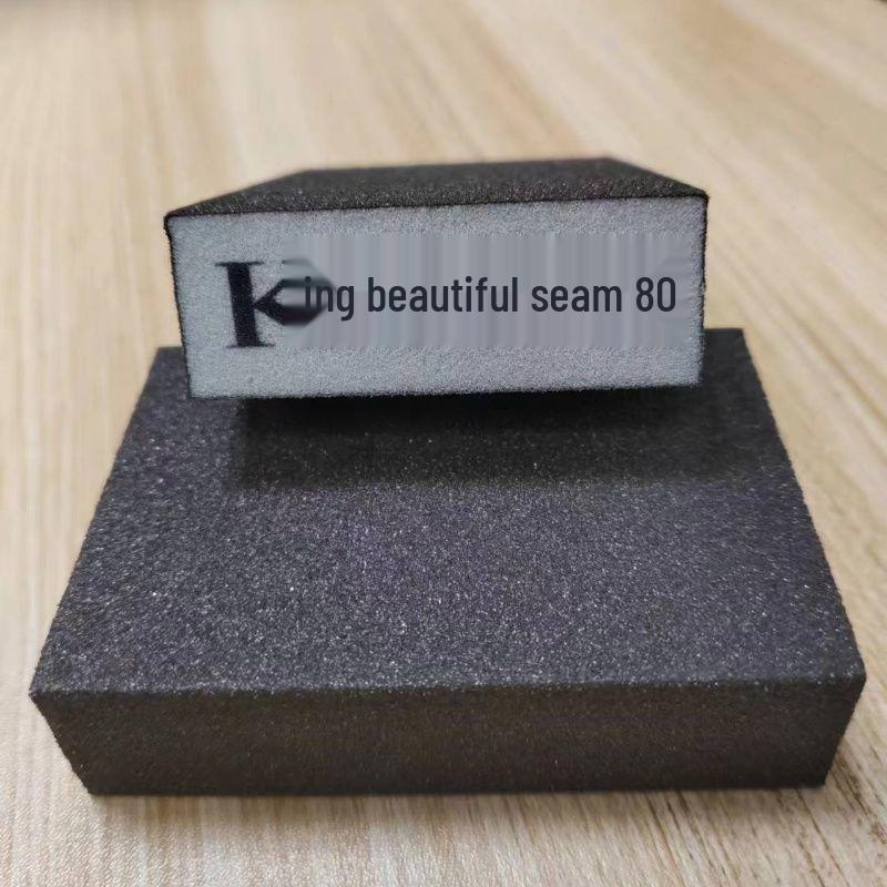 Diamond Grit Caulk & Tile Cleaning Tool - Wear-Resistant Sponge Sanding Block