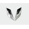 Car Body Cover Detector ABS Chrome Front Side Foliage Leaf Fender Vent Trim For Honda Civic 10th 2016 2017 2018