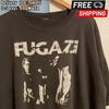 Vintage Fugazi T Shirt Black T Shirt Gift for Fan