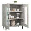 Vidaxl Cabinet, Concrete Grey, 69.5X34X90 Cm, Wood-Based Material