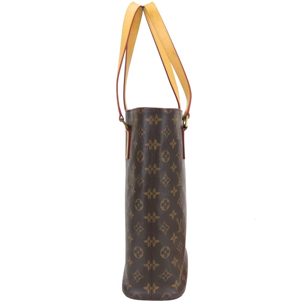 Used LOUIS VUITTON Tote Bag Vavan GM M51170 Monogram/Nume leather Brown vertical